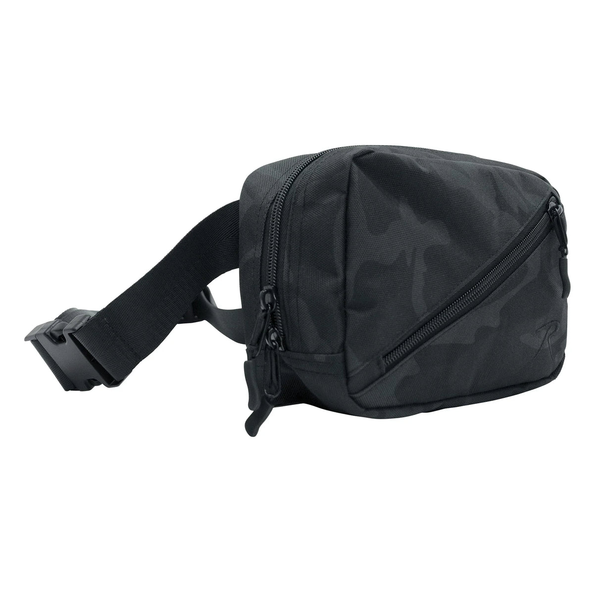 Crossbody Day Bag - Midnight Black Camo