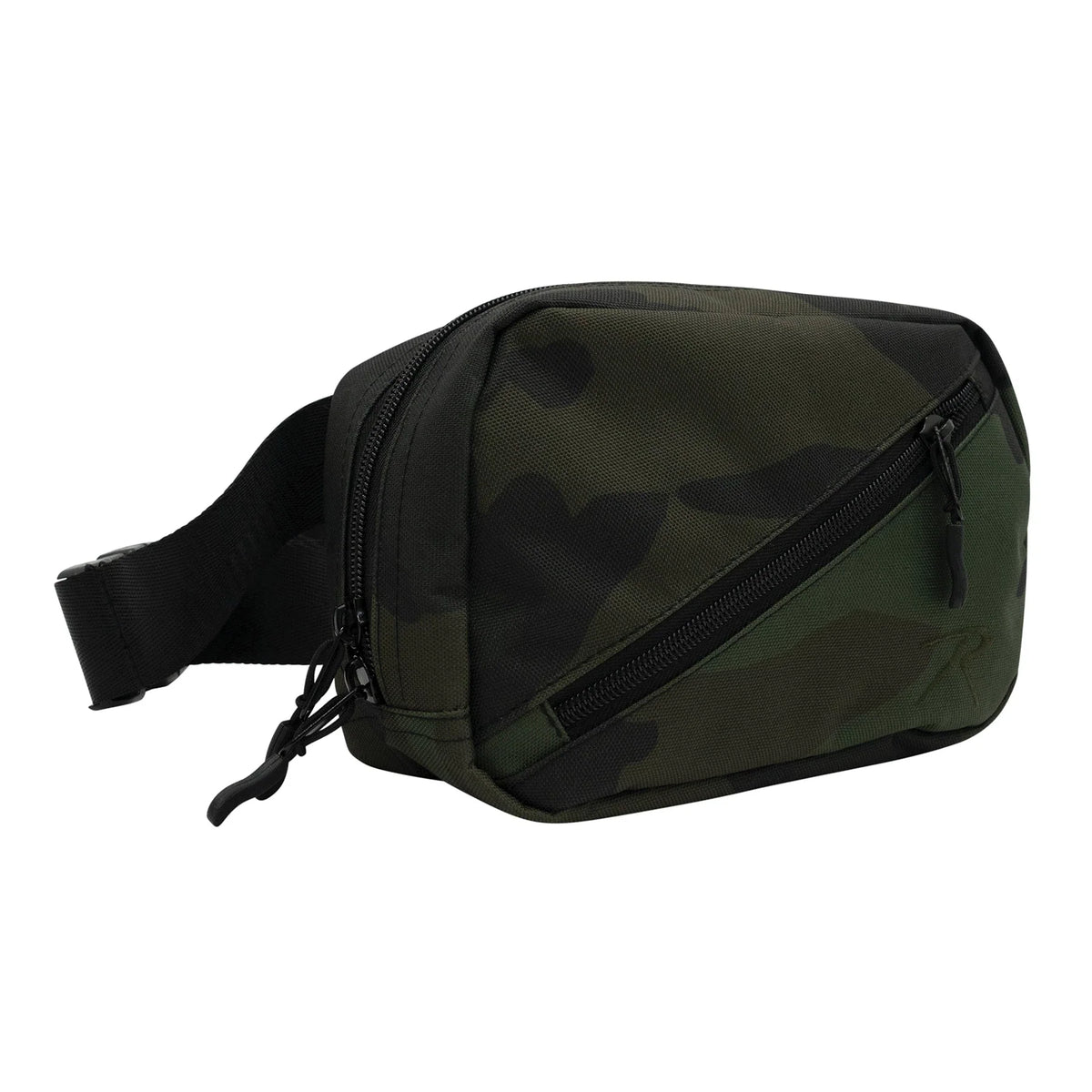 Crossbody Day Bag - Midnight Woodland Camo