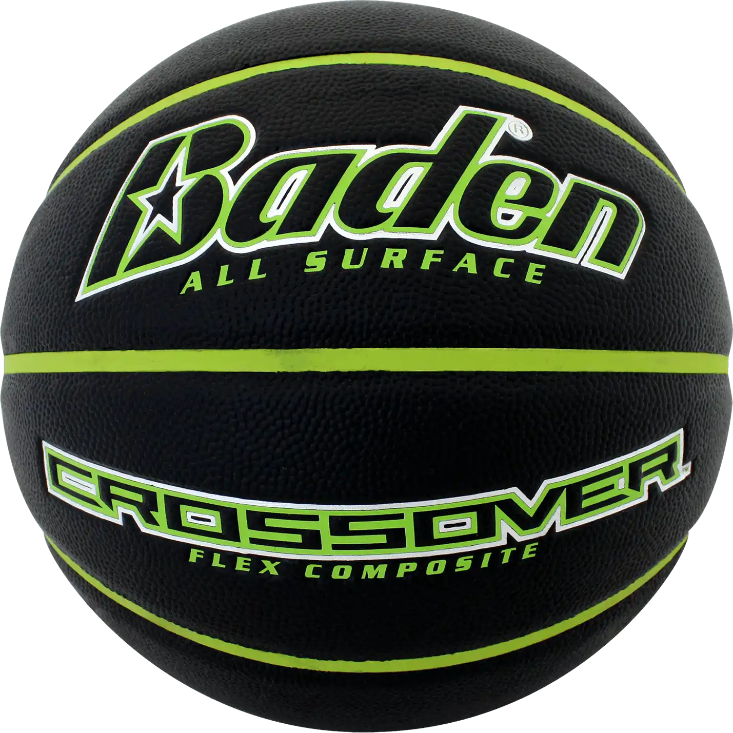Crossover Basketball - Official 29.5’’ / Black/green