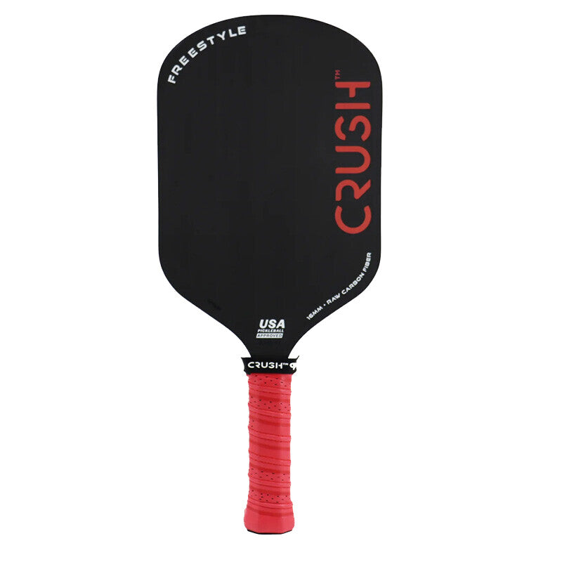 CRUSH Freestyle Performance Pickleball Paddle - Red - HIT a Double