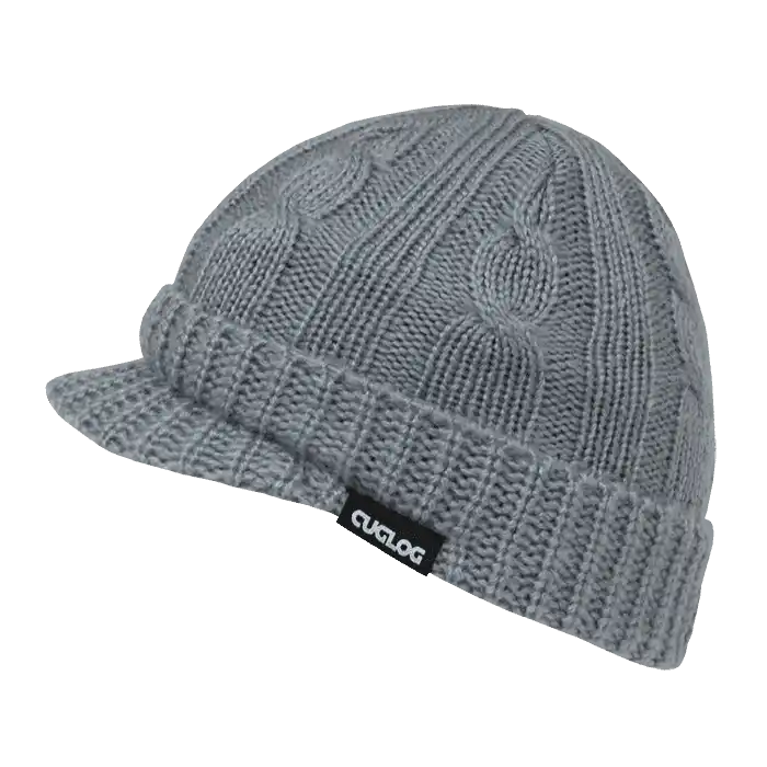 Cuglog K007 Kosciuszko Sweater Beanie - Gray - one Size Fits Most