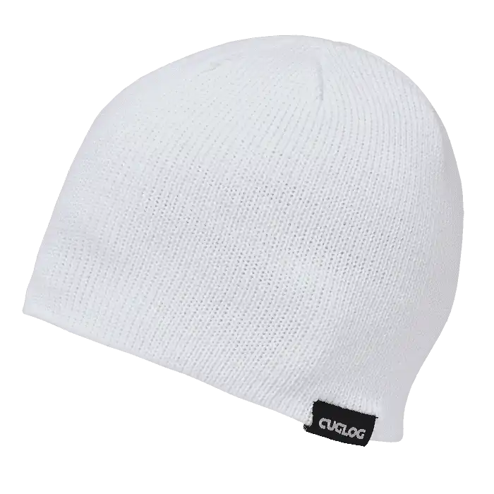 Cuglog K009 Lhotse Light Wt. Sweater Beanie - White - one Size Fits Most