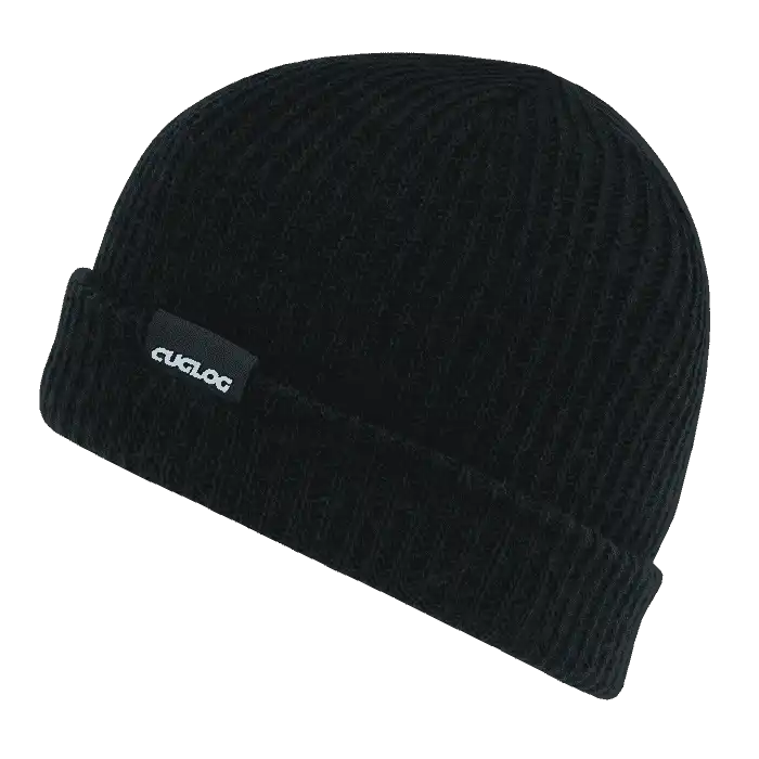Cuglog K017 Halla Basic Cuff Beanie - Black - one Size Fits Most