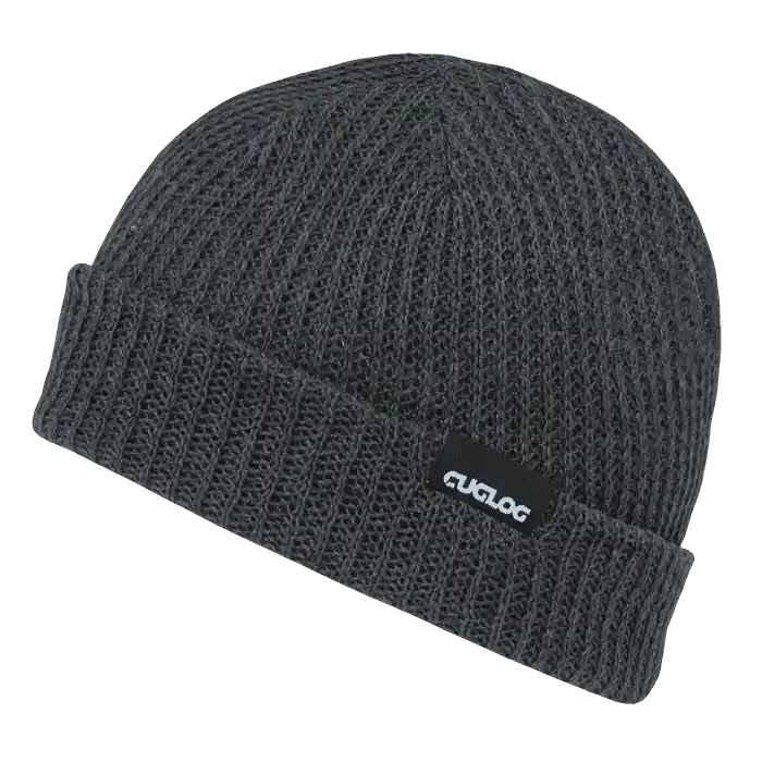Cuglog K017 Halla Basic Cuff Beanie - Heather Charcoal - Dark Gray / one Size Fits Most
