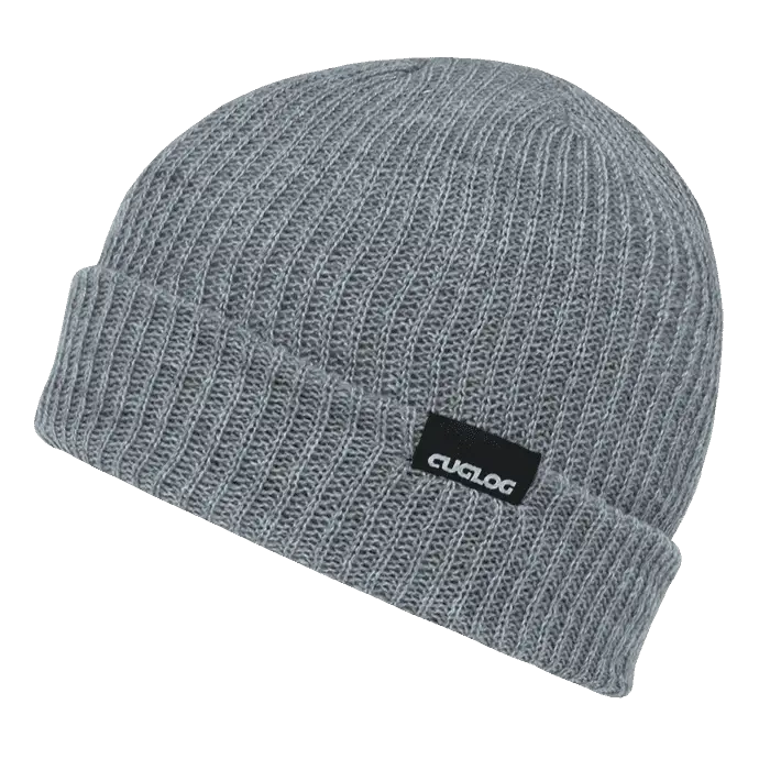 Cuglog K017 Halla Basic Cuff Beanie - Heather Gray - one Size Fits Most