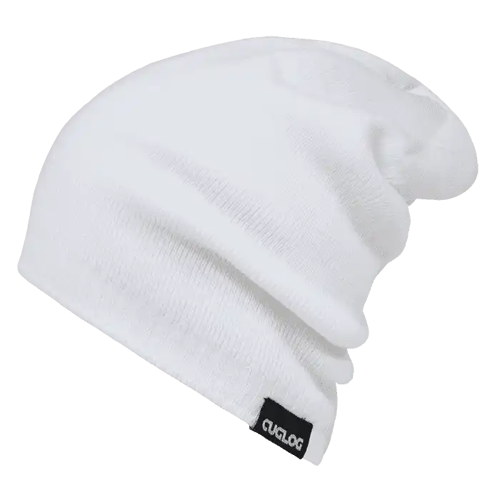 Cuglog K018 Aconcagua Beanie - White - one Size Fits Most