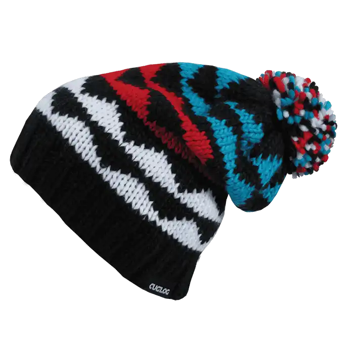 Cuglog K023 K2 Beanie - Black Red - one Size Fits Most