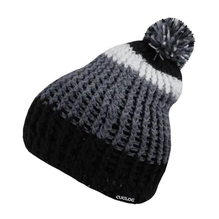 Cuglog K024 Matterhorn Beanie - Black Gray White - one Size Fits Most