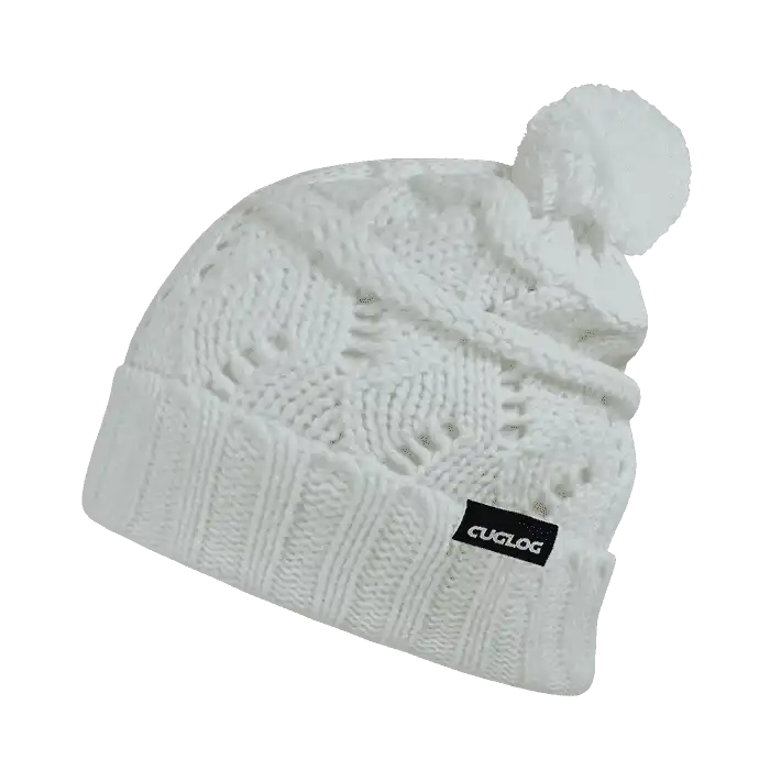 Cuglog K027 Ben Nevis Beanie - White - one Size Fits Most