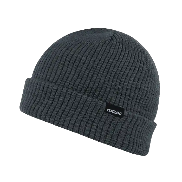 Cuglog K041 Taranaki Beanie - Charcoal - Dark Gray / one Size Fits Most