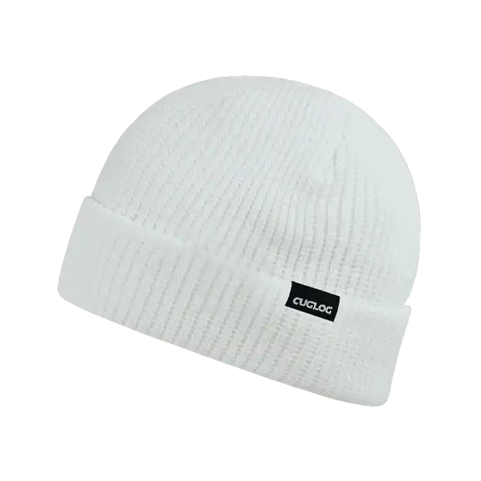 Cuglog K041 Taranaki Beanie - White - one Size Fits Most