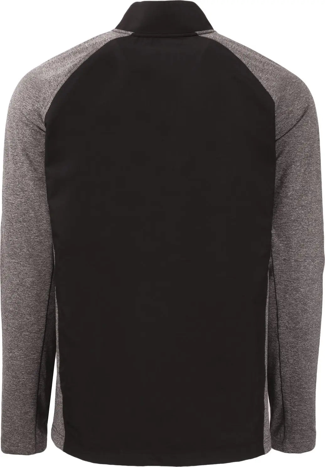 Cutter & Buck Bcc00032 Adapt Eco Knit Hybrid Recycled Mens Big Tall Full Zip Jacket - Black Heather