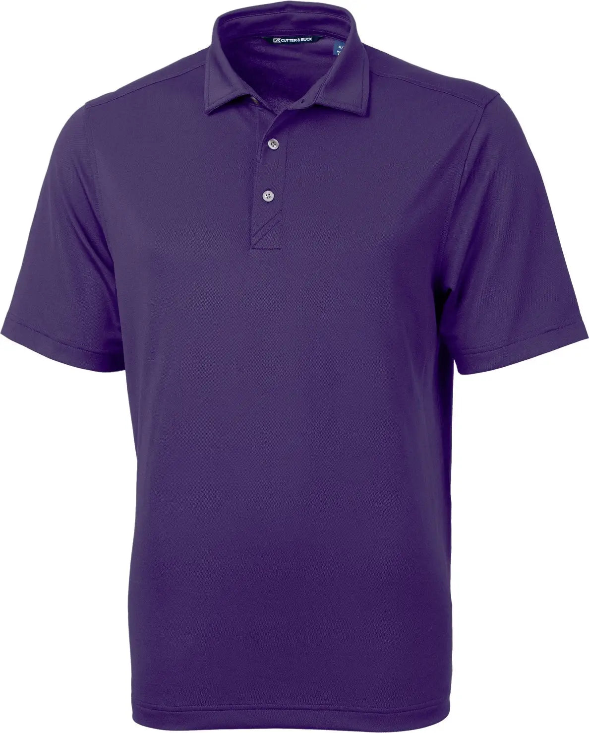 Cutter & Buck Bck01144 Virtue Eco Pique Recycled Mens Big and Tall Polo - College Purple