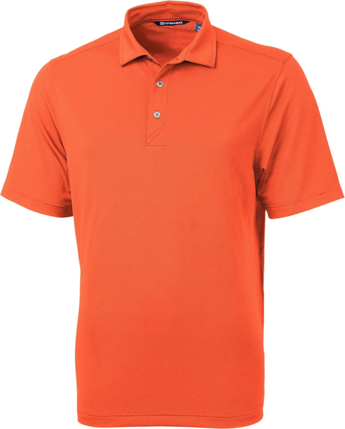 Cutter & Buck Bck01144 Virtue Eco Pique Recycled Mens Big and Tall Polo - College Orange