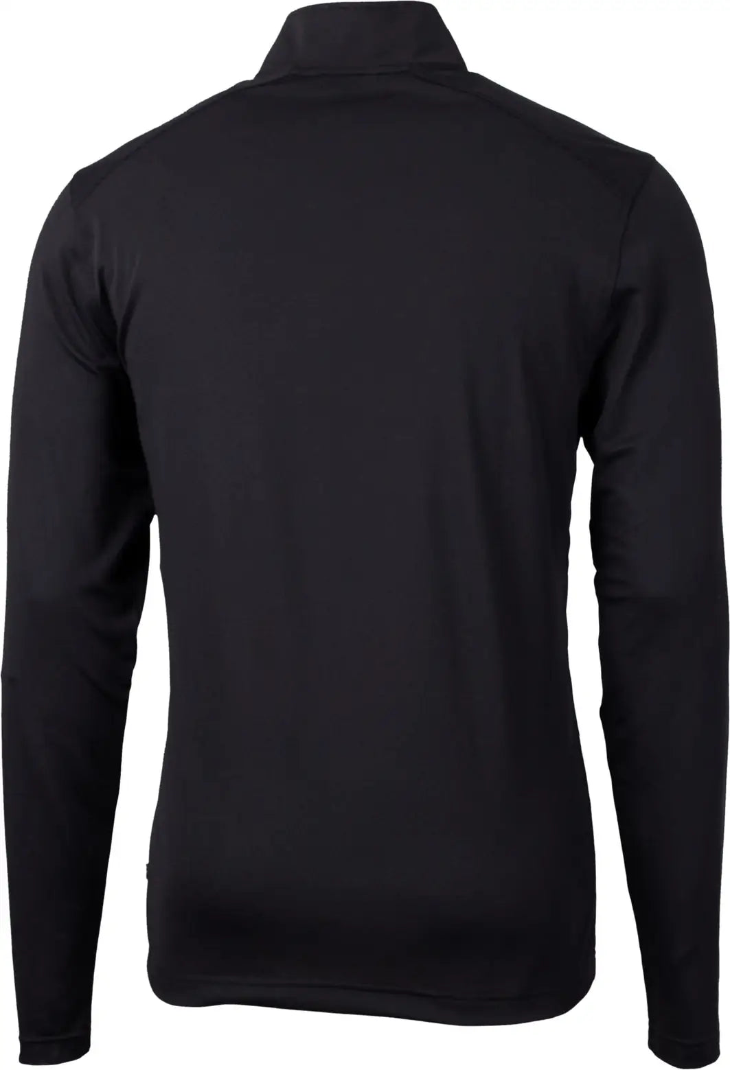 Cutter & Buck Bck01187 Virtue Eco Pique Recycled Quarter Zip Mens Big Tall Pullover - Black