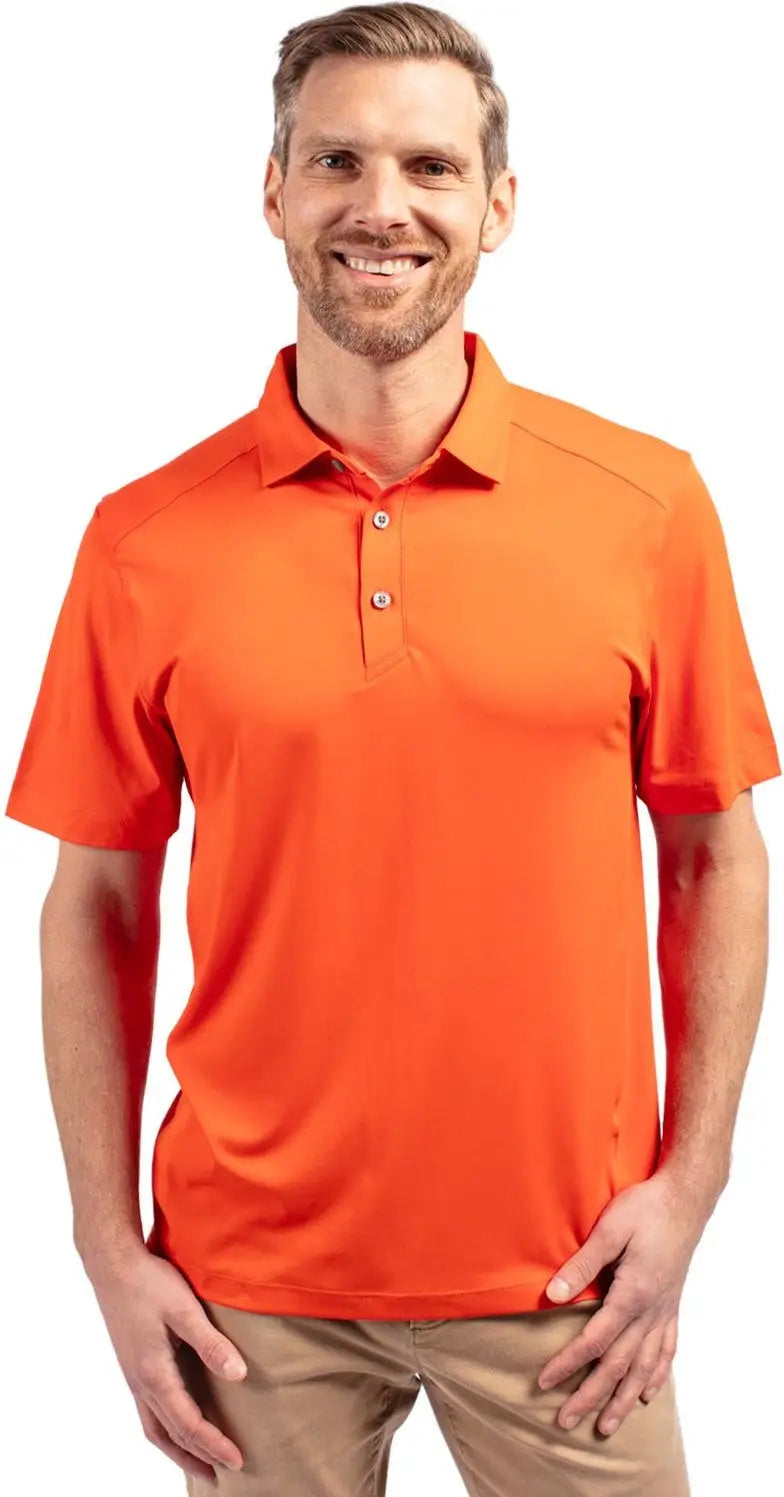 Cutter & Buck Bck01236 Forge Eco Stretch Recycled Mens Big Tall Polo - College Orange - Adult Xl