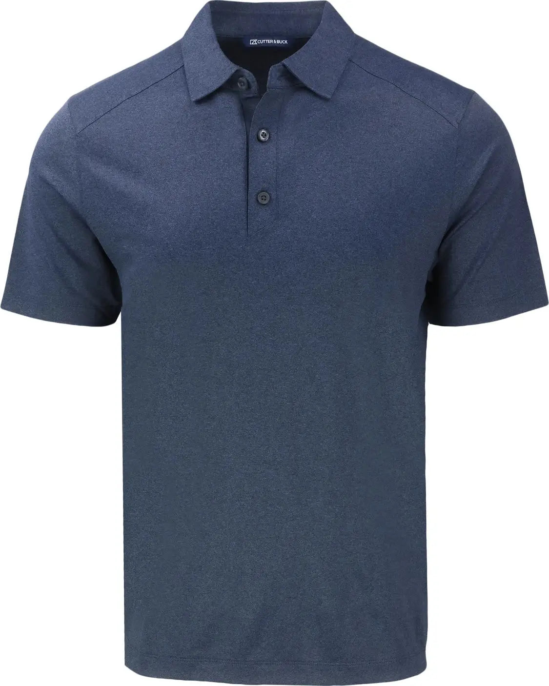 Cutter & Buck Bck01236 Forge Eco Stretch Recycled Mens Big Tall Polo - Dark Navy Blue Heather