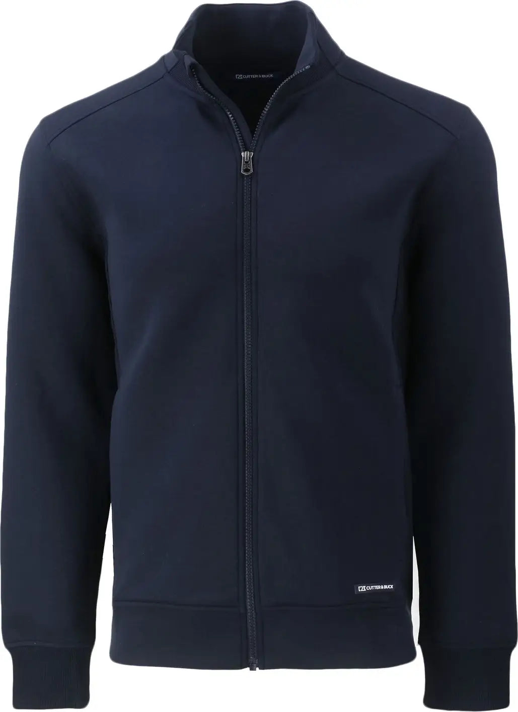 Cutter & Buck Bck01281 Roam Eco Recycled Full Zip Mens Big Tall Jacket - Navy Blue