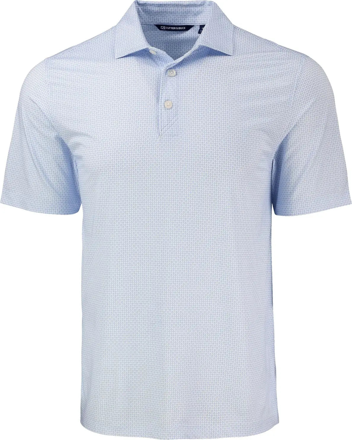 Cutter & Buck Bck01343 Pike Eco Diamond Dot Print Recycled Mens Big Tall Polo - Atlas