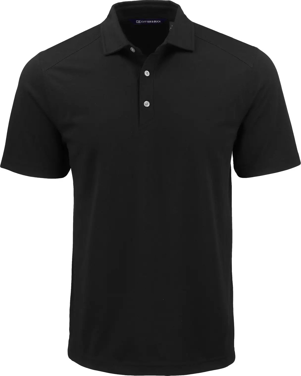Cutter & Buck Bck01358 Advantage Refresh Epic Confidence Recycled Mens Big Tall Tri-blend Pique Polo - Black