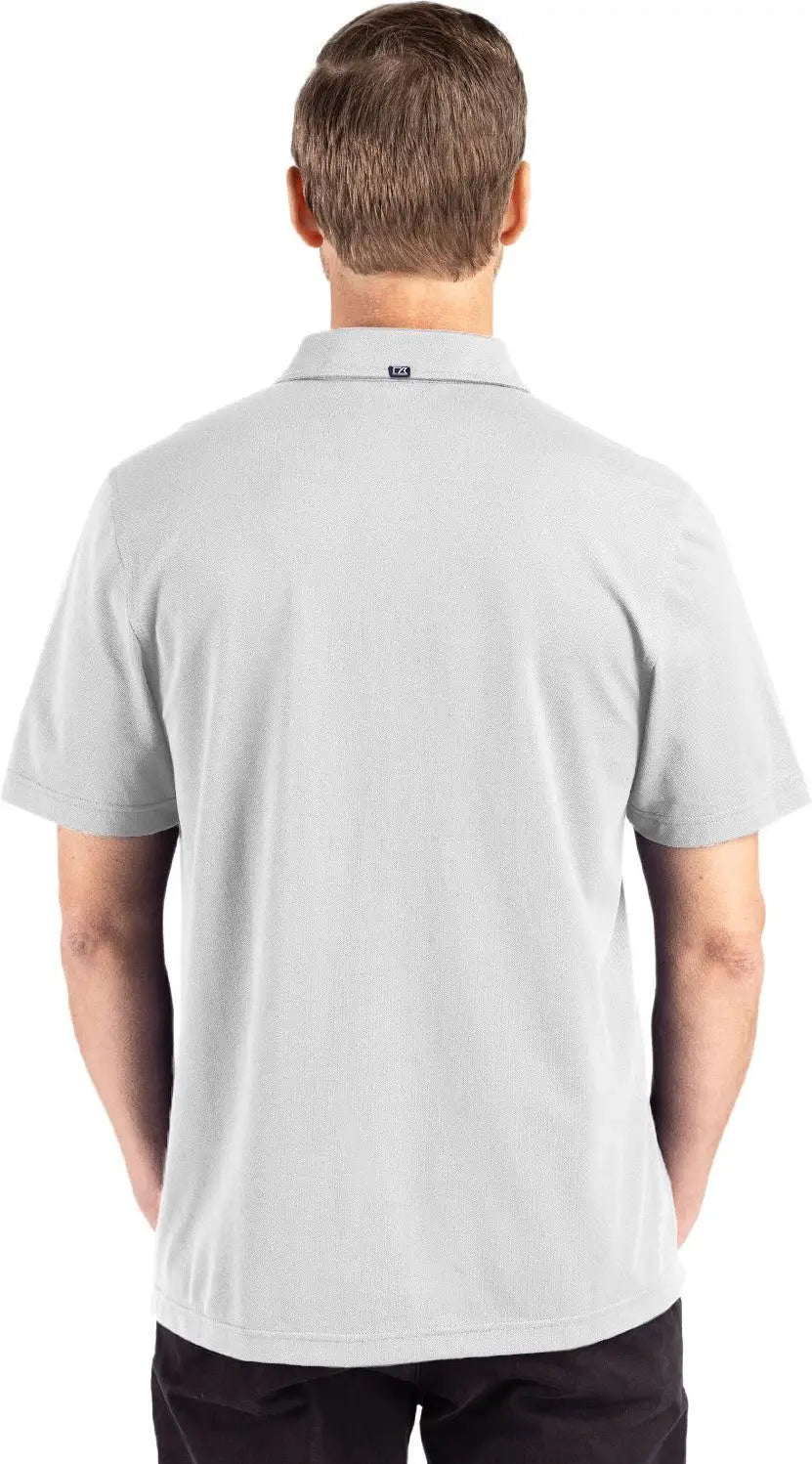 Cutter & Buck Bck01358 Advantage Refresh Epic Confidence Recycled Mens Big Tall Tri-blend Pique Polo - Concrete