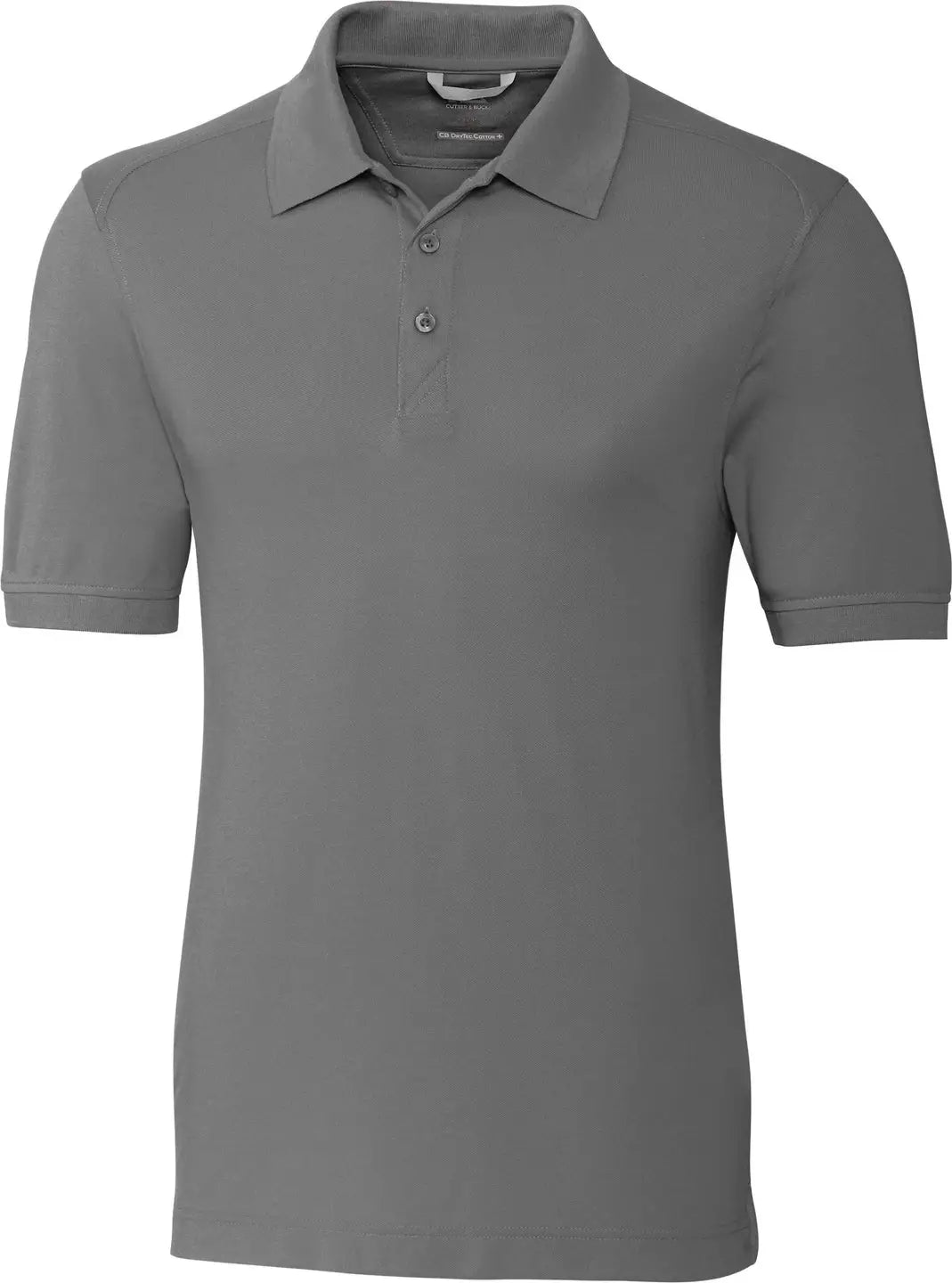 Cutter & Buck Bck09321 Advantage Eco Tri-blend Pique Mens Big and Tall Polo - Elemental Gray