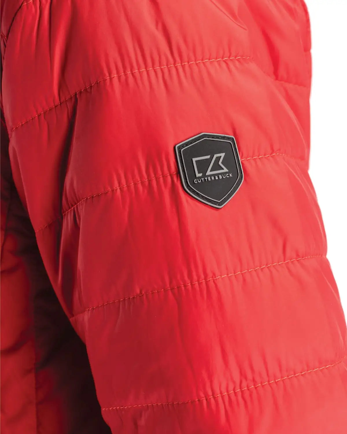 Cutter & Buck Bco00018 Rainier Primaloft® Mens Big and Tall Eco Insulated Puffer Jacket - Red