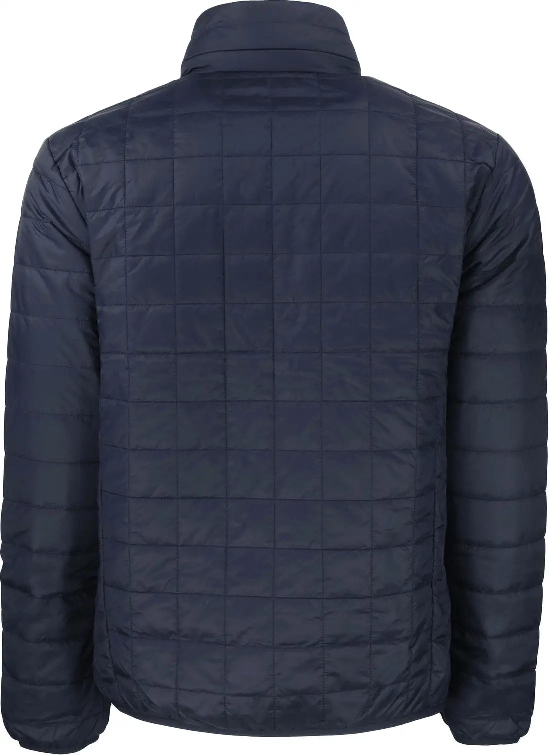 Cutter & Buck Bco00018 Rainier Primaloft® Mens Big and Tall Eco Insulated Puffer Jacket - Dark Navy Silver