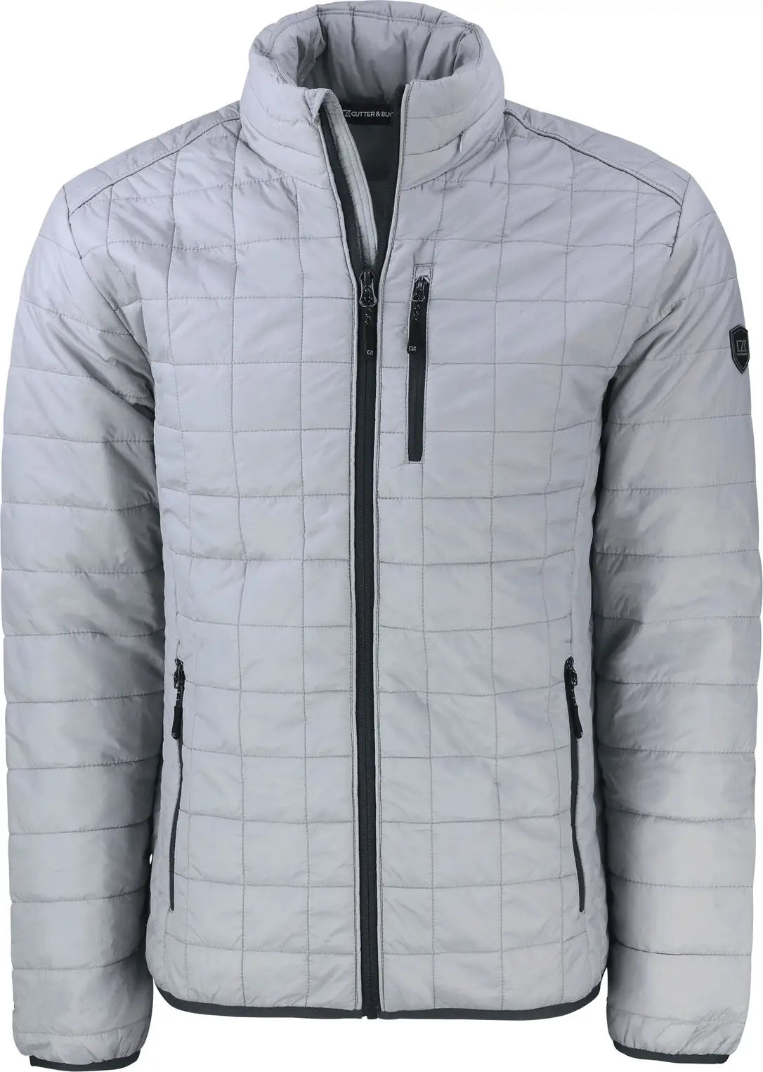 Cutter & Buck Bco00018 Rainier Primaloft® Mens Big and Tall Eco Insulated Puffer Jacket - Polished - Adult Xl