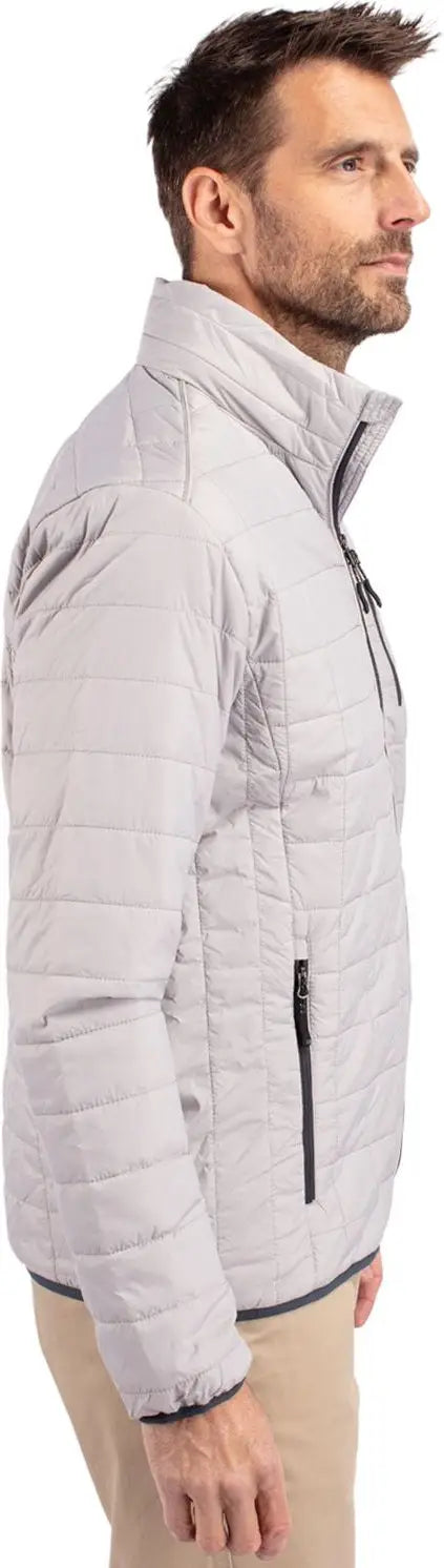 Cutter & Buck Bco00018 Rainier Primaloftâ Mens Big and Tall Eco Insulated Puffer Jacket - Polished