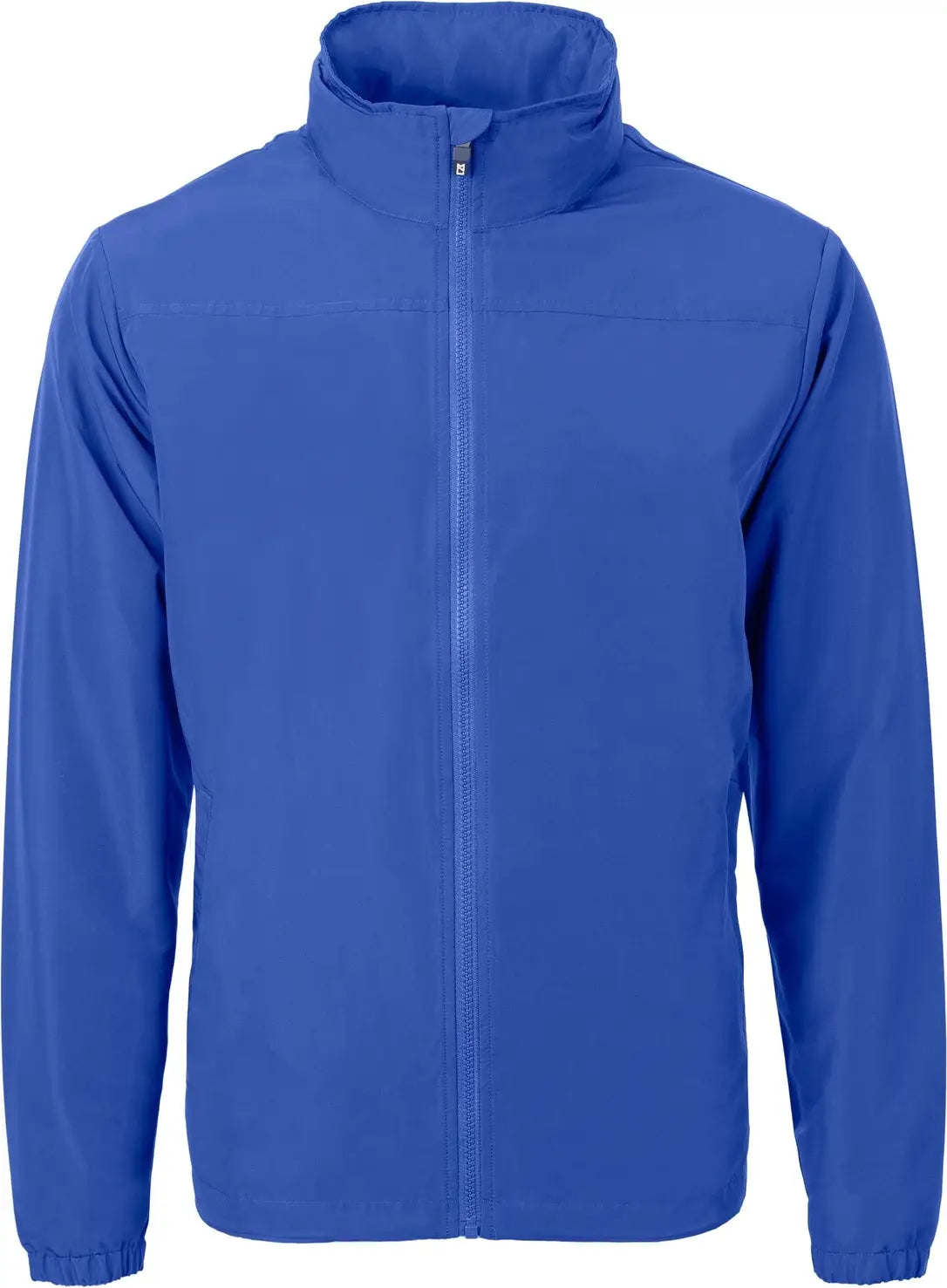 Cutter & Buck Bco00073 Charter Eco Knit Recycled Big Tall Full-zip Jacket - Tour Blue