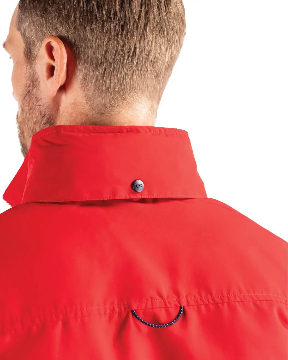 Cutter & Buck Bco00073 Charter Eco Knit Recycled Big Tall Full-zip Jacket - Red
