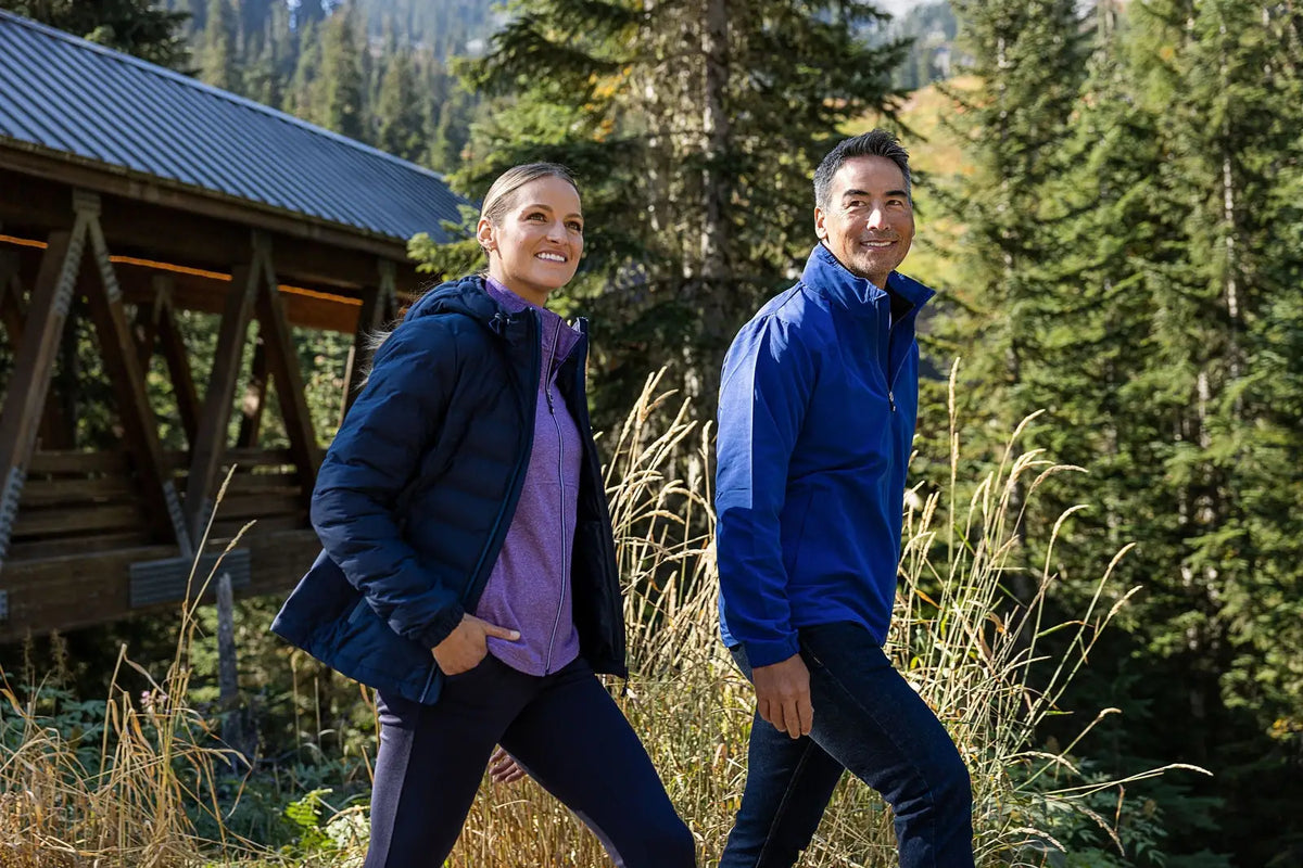 Cutter & Buck Bco00073 Charter Eco Knit Recycled Big Tall Full-zip Jacket - Tour Blue