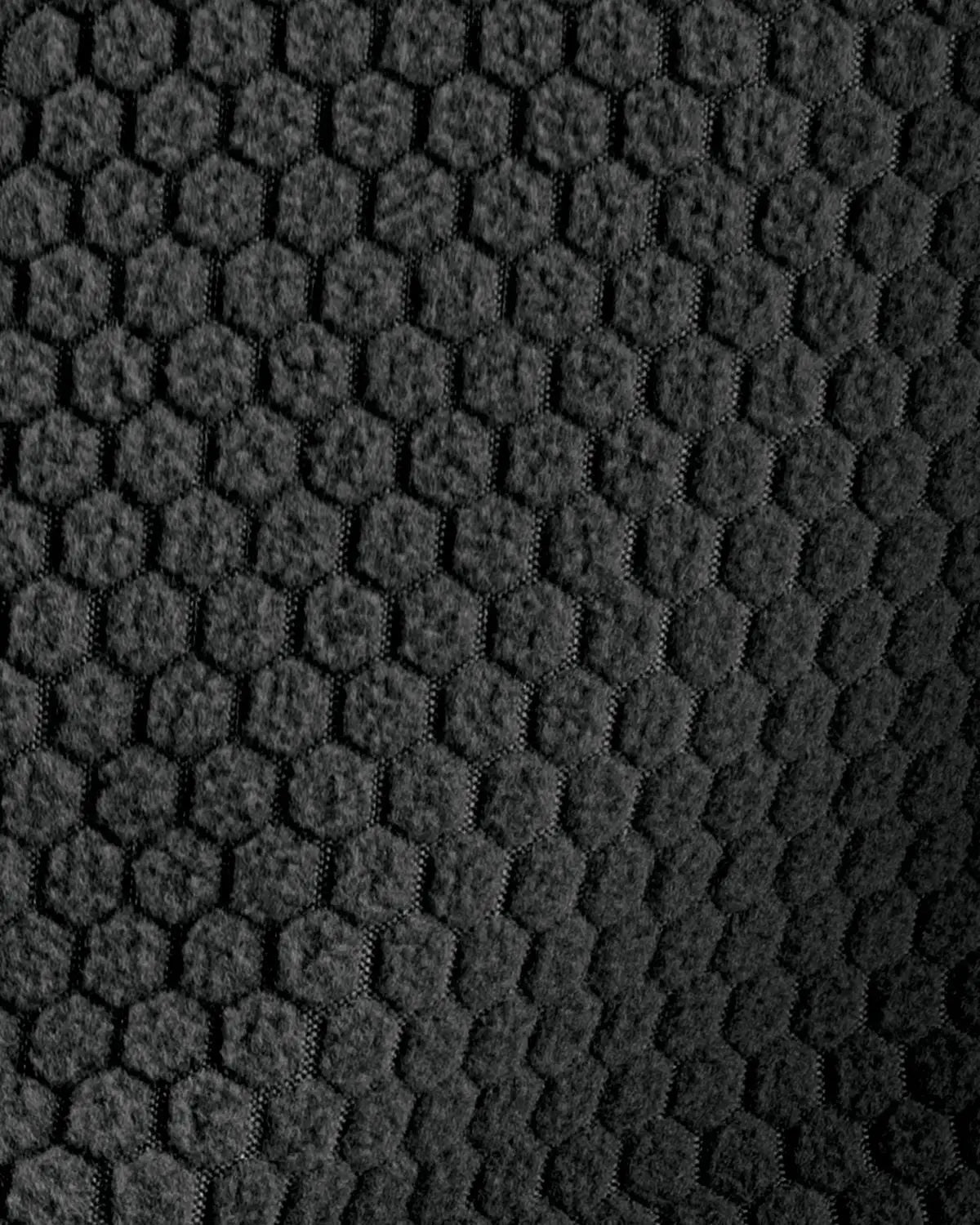 Cutter & Buck Bco00077 Evoke Hybrid Eco Softshell Recycled Full Zip Mens Big Tall Hooded Jacket - Black