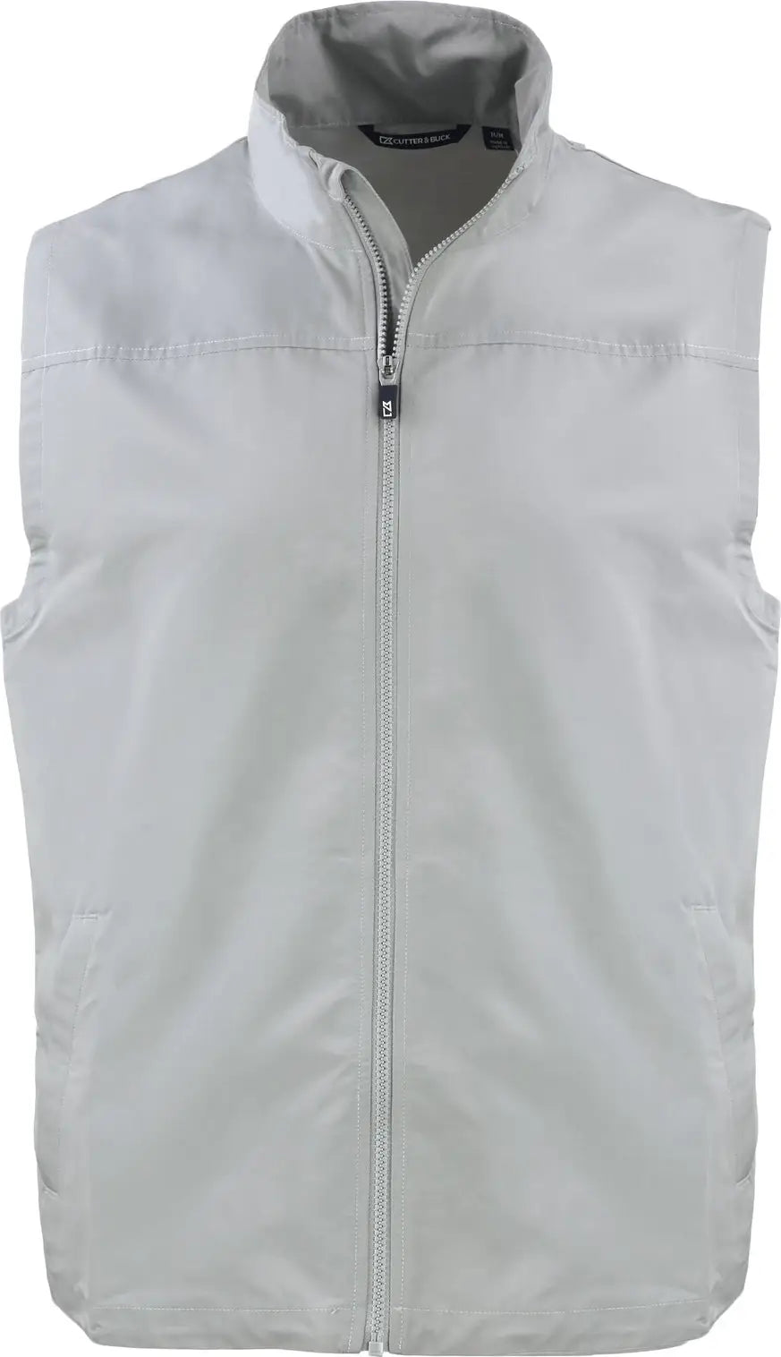 Cutter & Buck Bco00083 Charter Eco Full-zip Mens Big Tall Vest - Polished