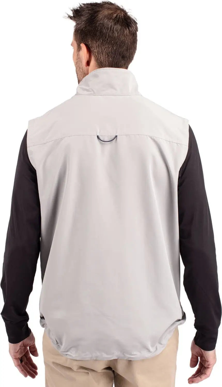 Cutter & Buck Bco00083 Charter Eco Full-zip Mens Big Tall Vest - Polished