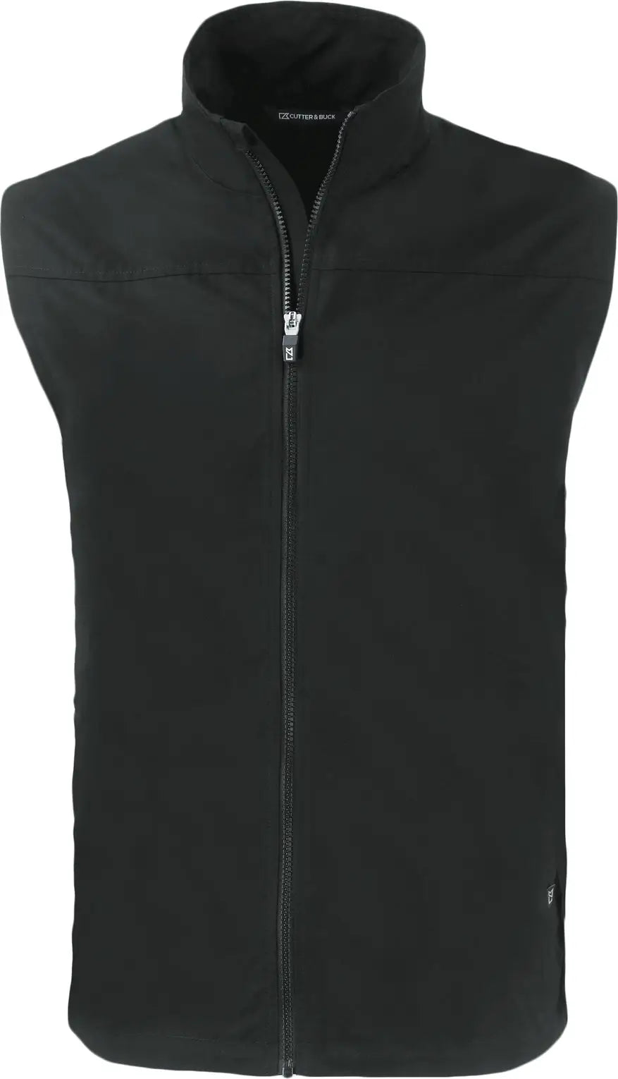 Cutter & Buck Bco00083 Charter Eco Full-zip Mens Big Tall Vest - Black