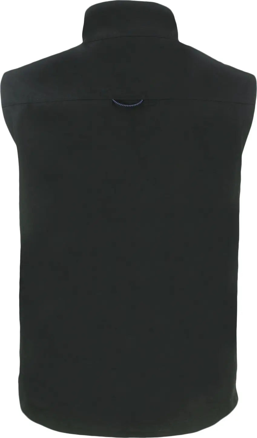 Cutter & Buck Bco00083 Charter Eco Full-zip Mens Big Tall Vest - Black