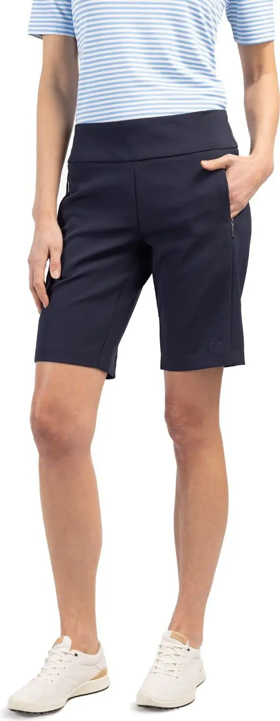 Cutter & Buck Lcb07135 Pacific Performance Pull on Womens Short - Liberty Navy