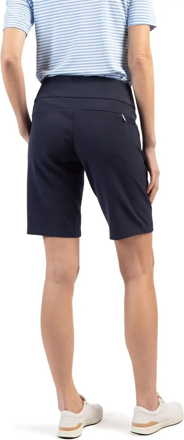 Cutter & Buck Lcb07135 Pacific Performance Pull on Womens Short - Liberty Navy