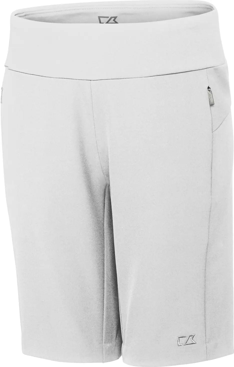 Cutter & Buck Lcb07135 Pacific Performance Pull on Womens Short - White - Ladies Xs