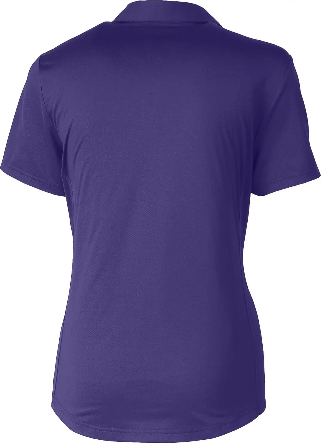 Cutter & Buck Lck00111 Prospect Eco Textured Stretch Recycled Womens Short Sleeve Polo - College Purple