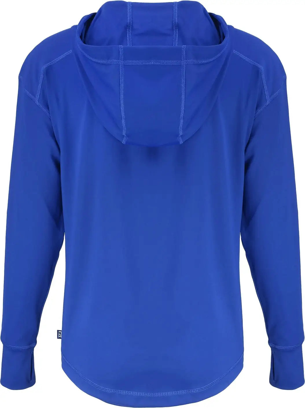 Cutter & Buck Lck00115 Daybreak Eco Recycled Womens Half Zip Hoodie - Tour Blue