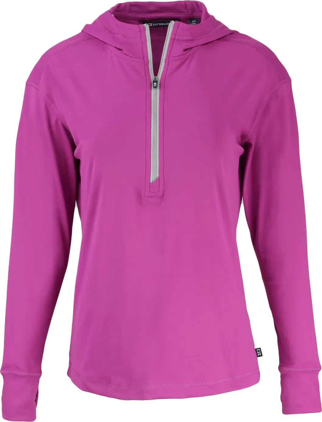 Cutter & Buck Lck00115 Daybreak Eco Recycled Womens Half Zip Hoodie - Gelato