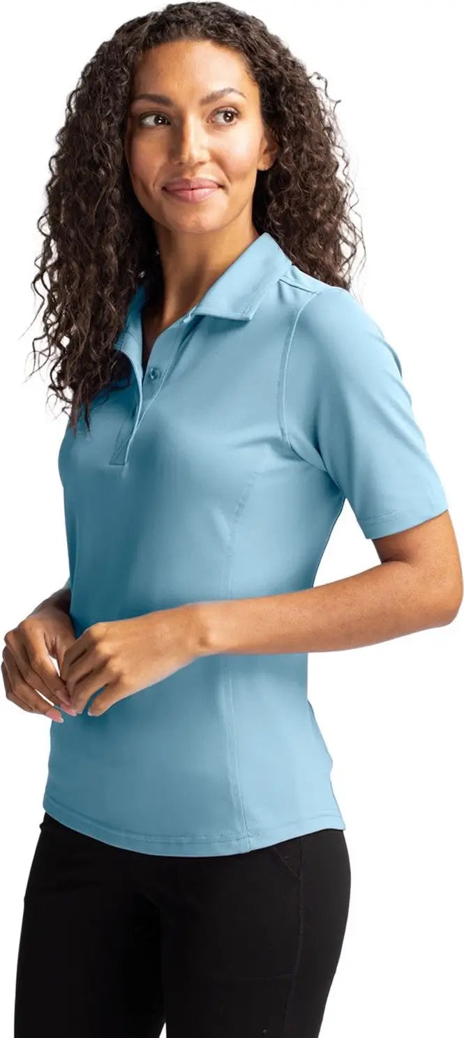 Cutter & Buck Lck00127 Virtue Eco Pique Recycled Womens Polo - Atlas