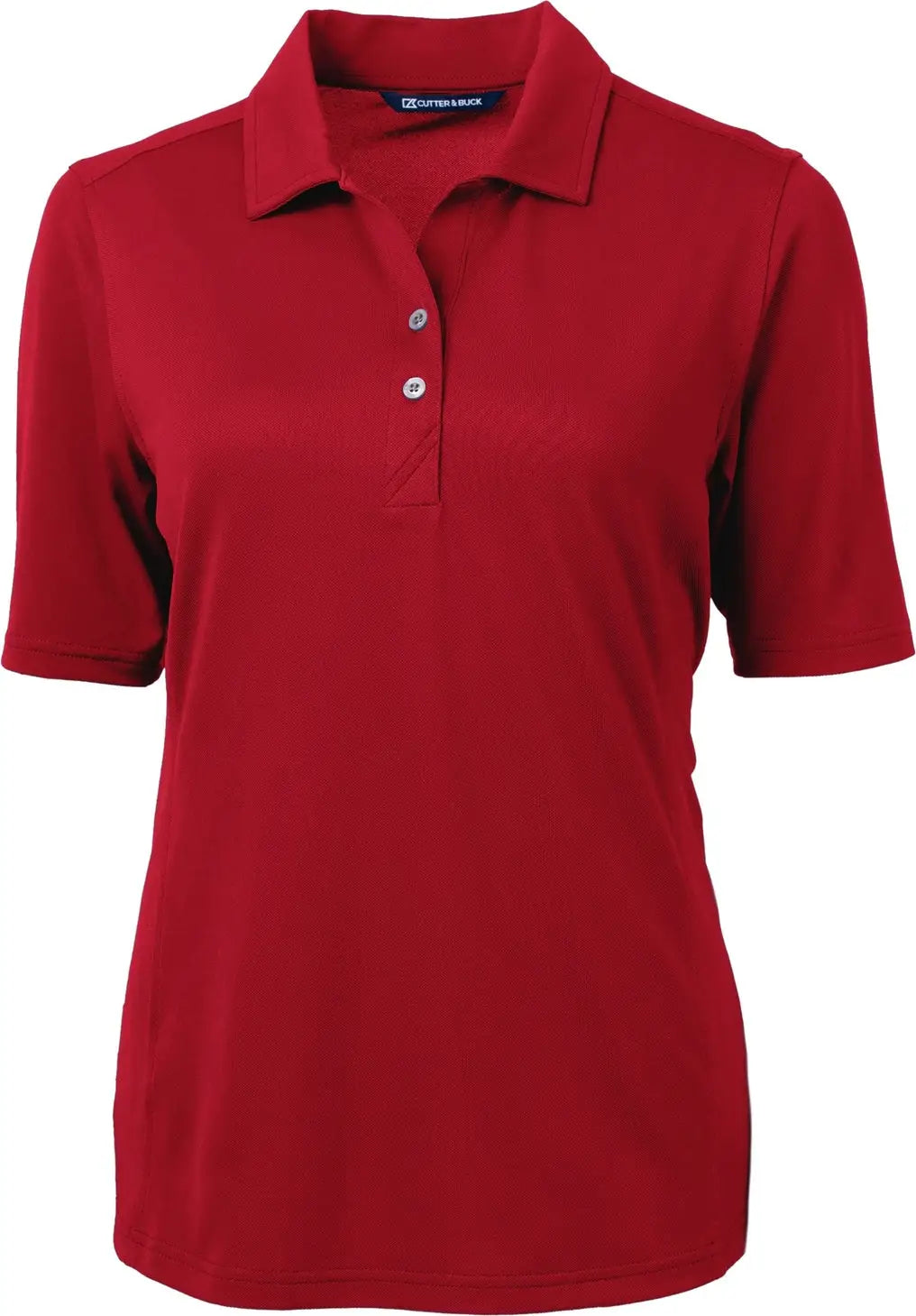 Cutter & Buck Lck00127 Virtue Eco Pique Recycled Womens Polo - Cardinal Red