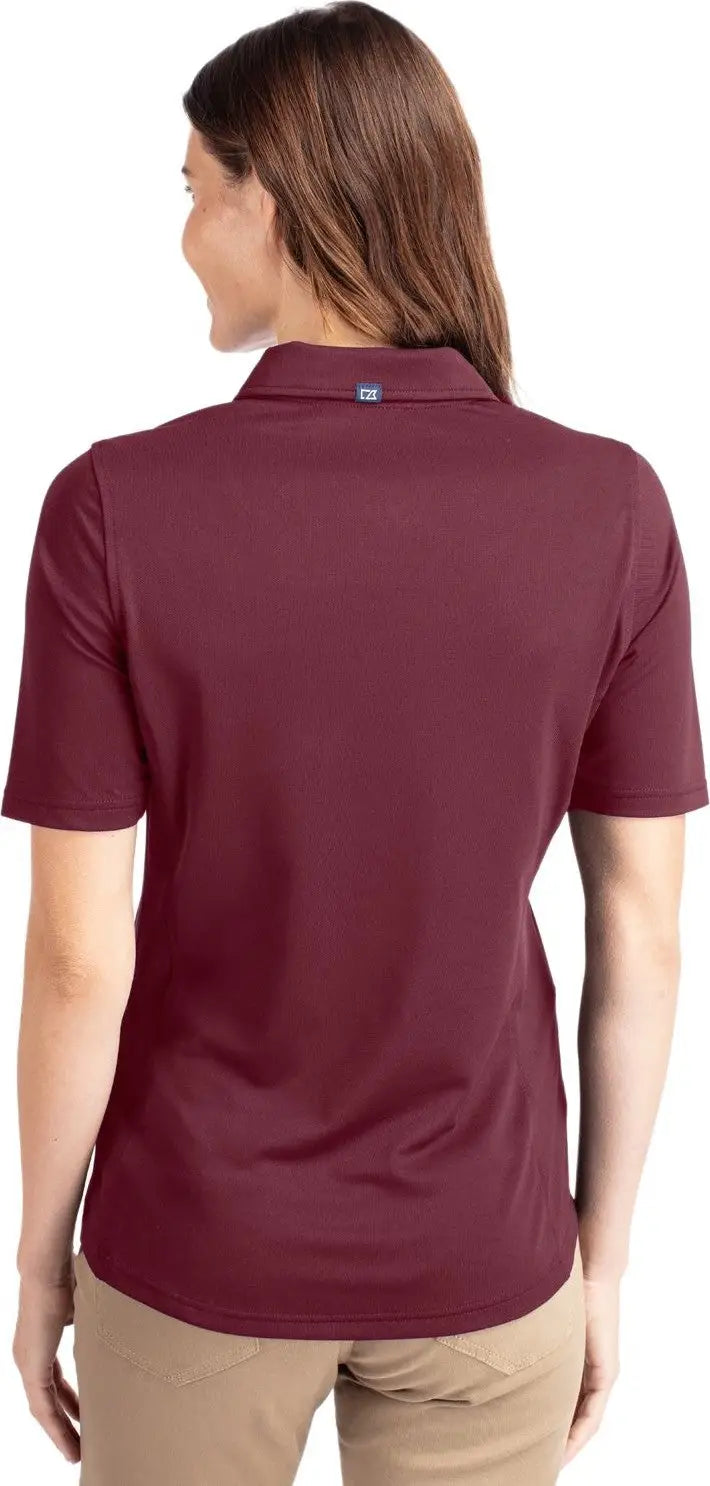 Cutter & Buck Lck00127 Virtue Eco Pique Recycled Womens Polo - Chutney