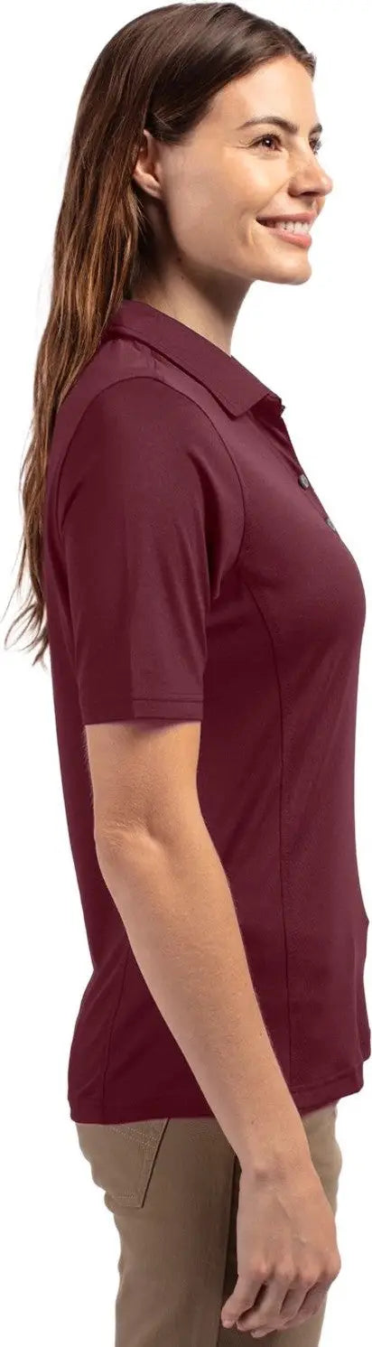 Cutter & Buck Lck00127 Virtue Eco Pique Recycled Womens Polo - Chutney