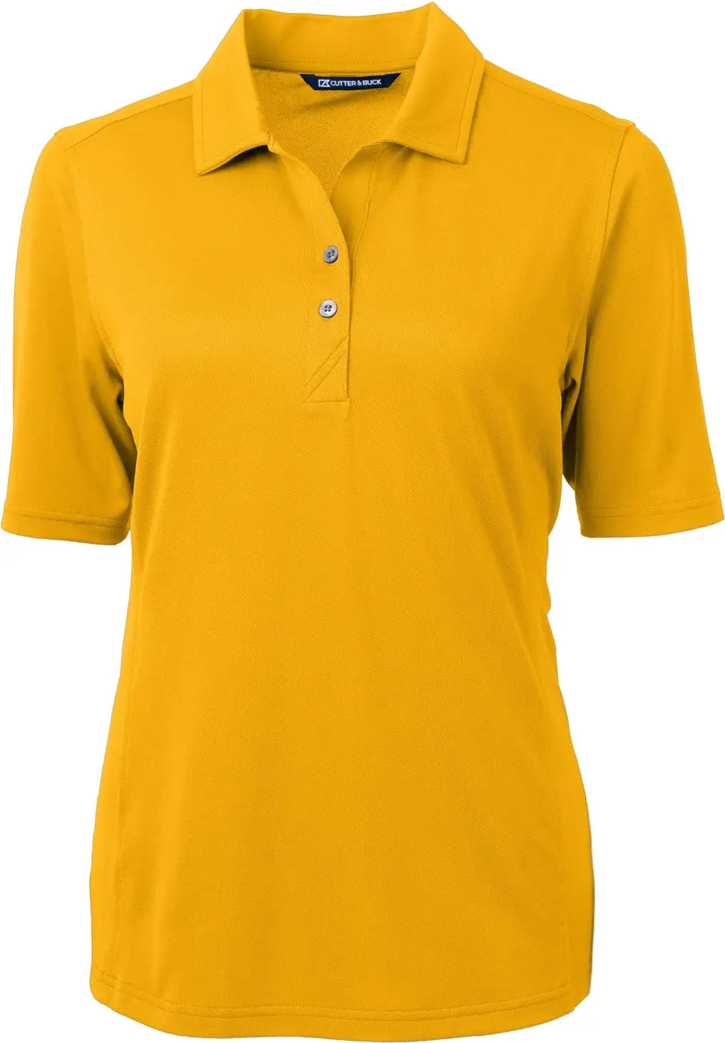 Cutter & Buck Lck00127 Virtue Eco Pique Recycled Womens Polo - College Gold