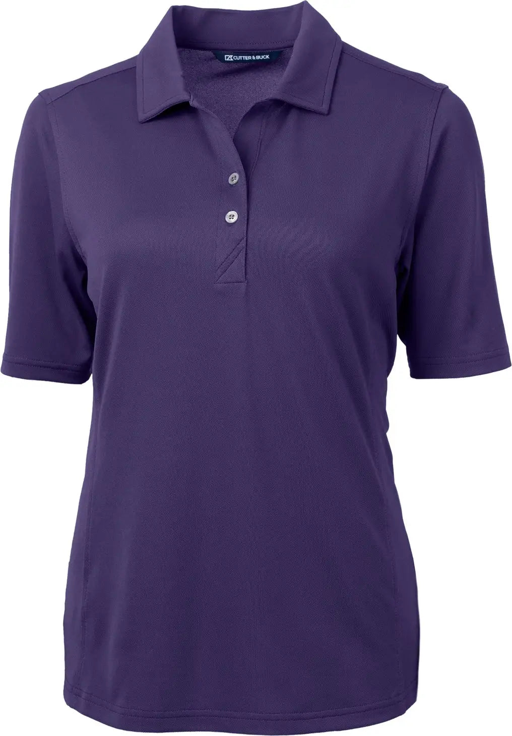 Cutter & Buck Lck00127 Virtue Eco Pique Recycled Womens Polo - College Purple
